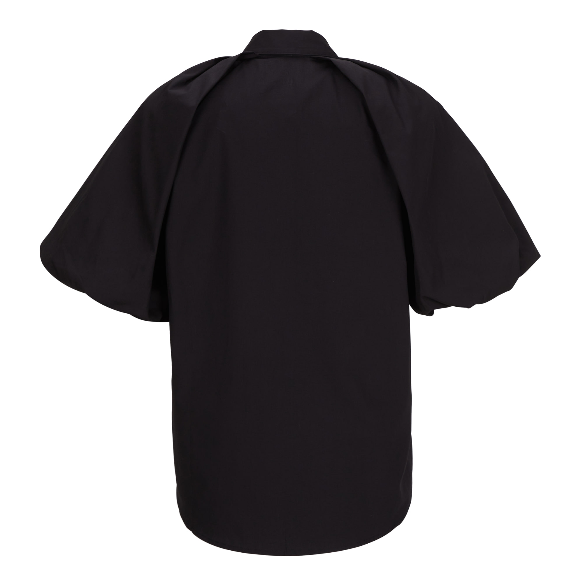 [아울렛] Bud Bubble Short-Sleeved Shirt (버드 버블 숏 슬리브 셔츠) Black