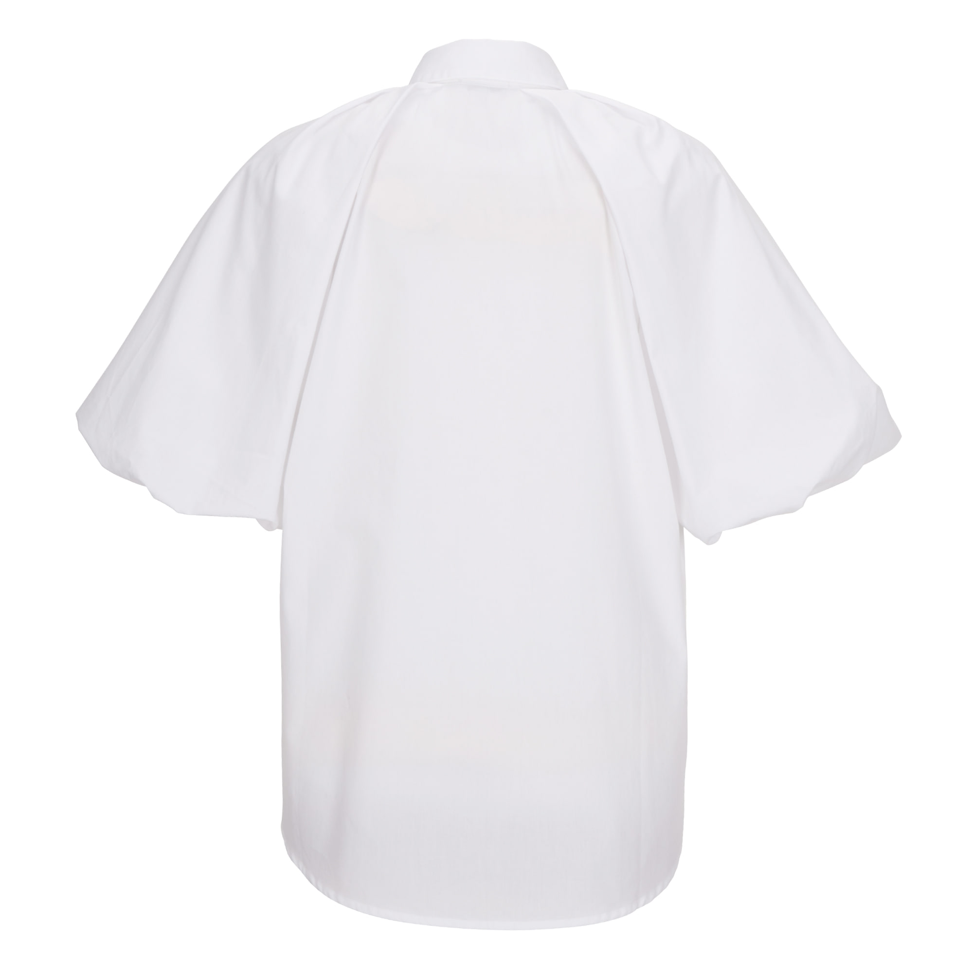 [아울렛] Bud Bubble Short-Sleeved Shirt (버드 버블 숏 슬리브 셔츠) White