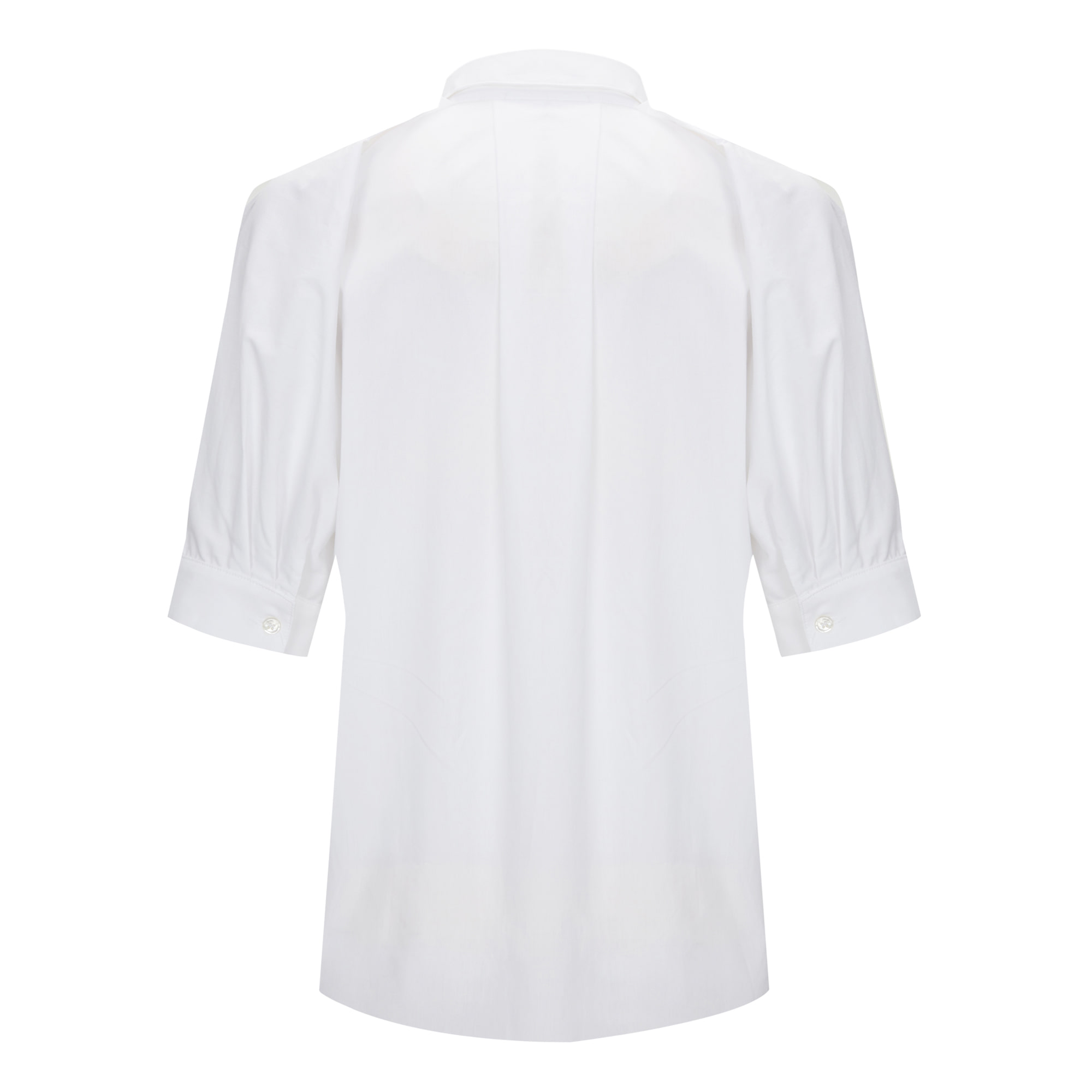 [아울렛] Short-Sleeved Shirt (숏 슬리브 셔츠) White