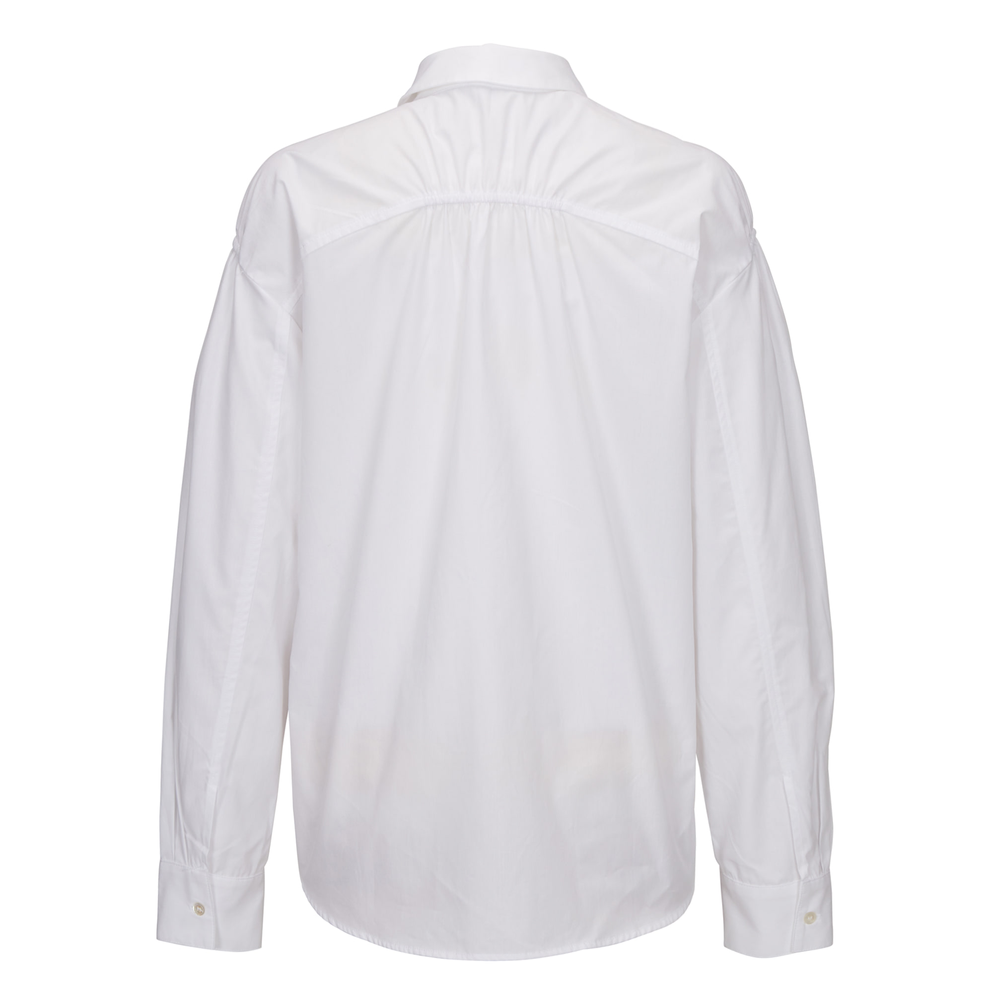 Humming Scrunch Shirt (허밍 스크런치 셔츠) White