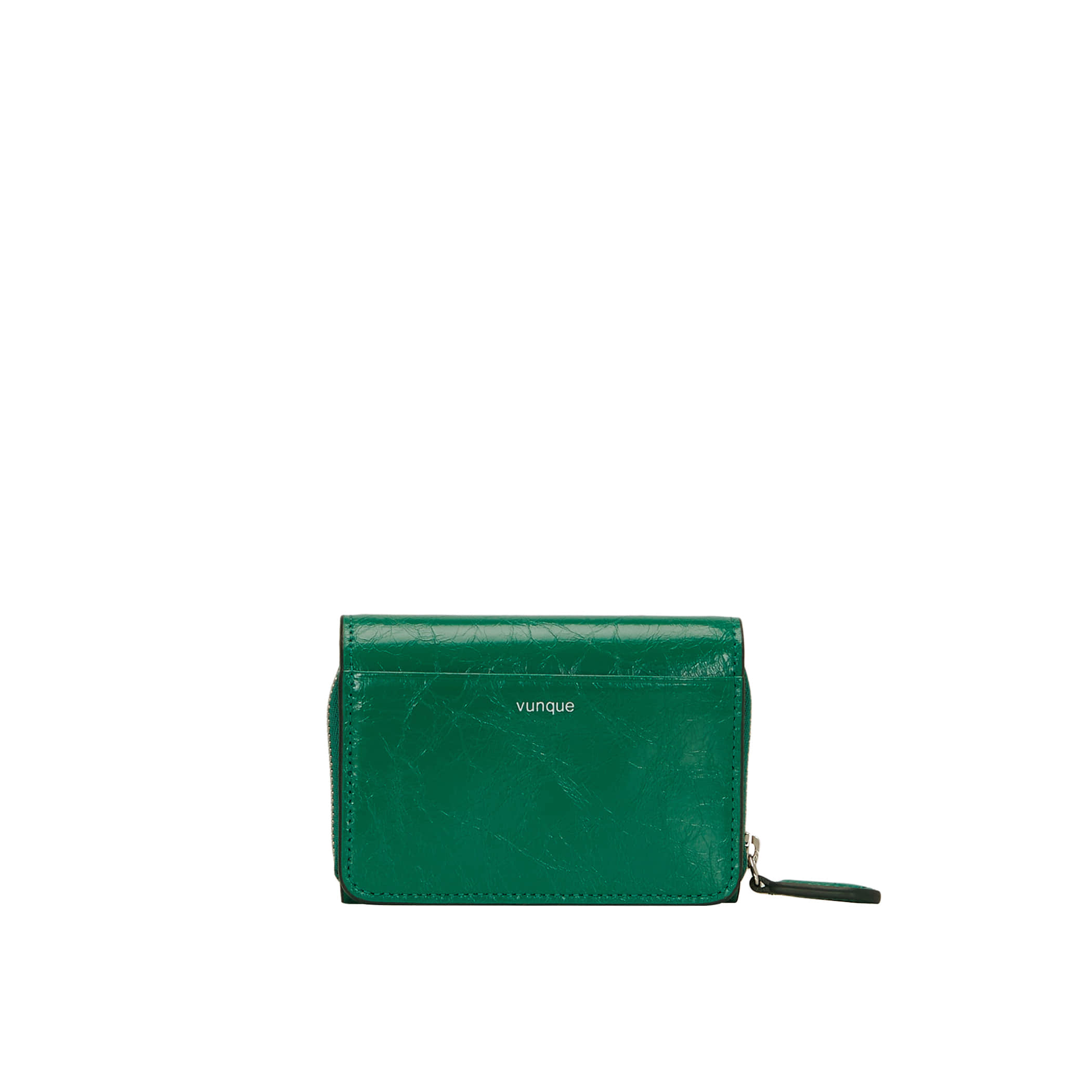 [아울렛] Perfec Essence Zipper Card Wallet (퍼펙 에센스 지퍼 카드지갑) Dreamy Green