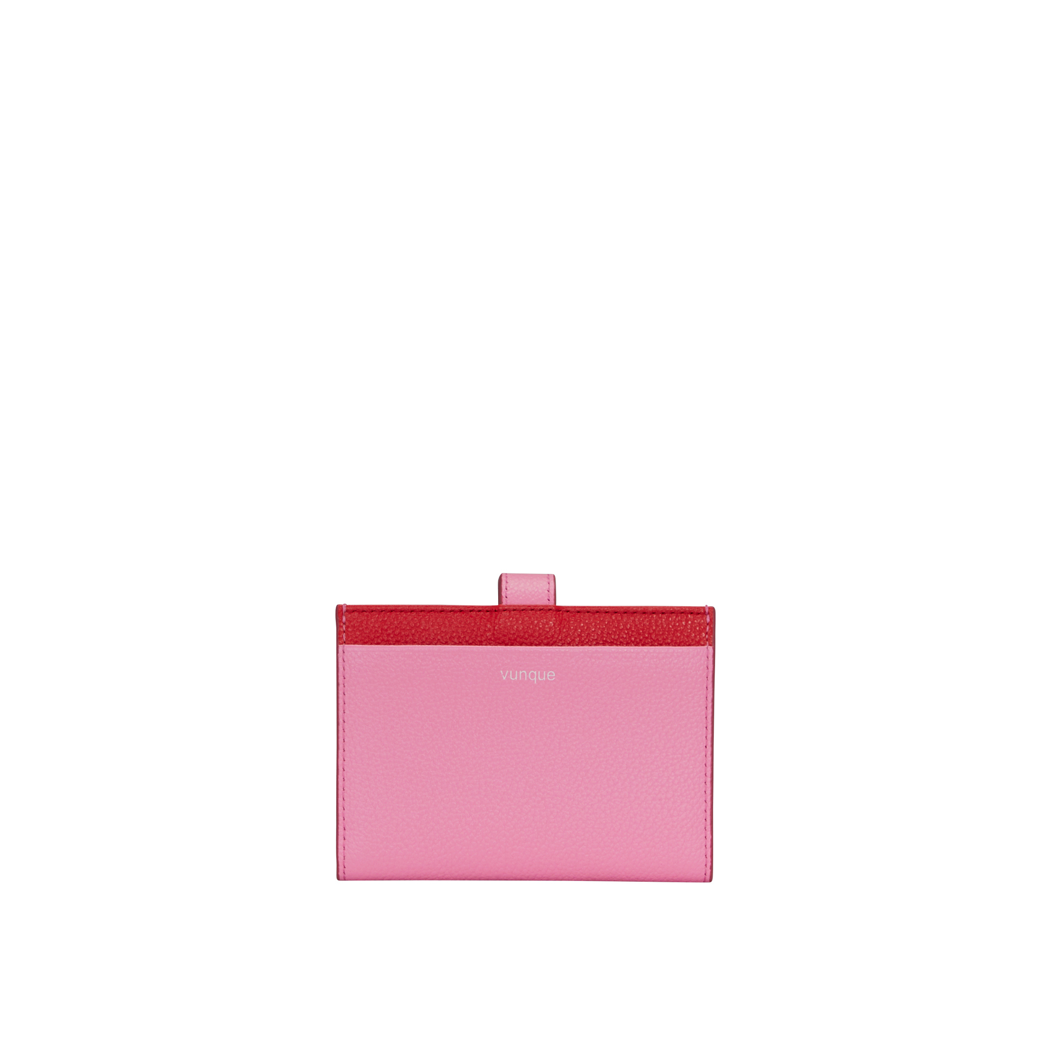 [아울렛] Magpie Colorblock Card Wallet (맥파이 컬러블록 카드지갑) Love Pink