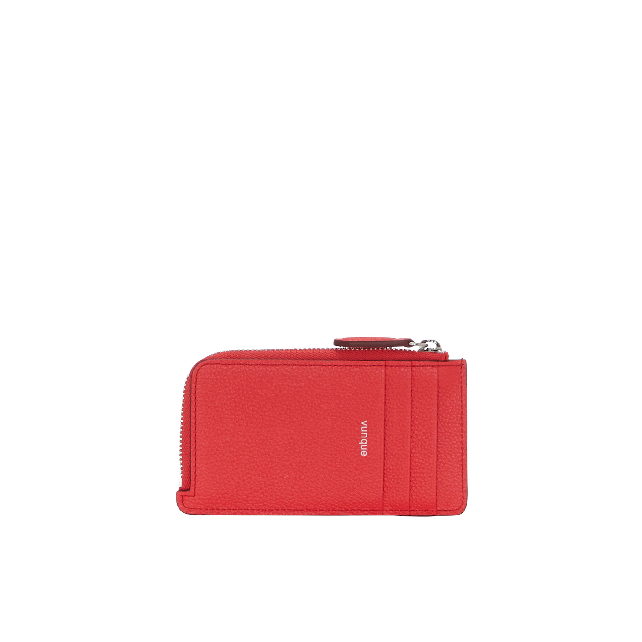 [아울렛] Magpie Zipper Card Wallet (맥파이 지퍼 카드지갑) Sunset Red