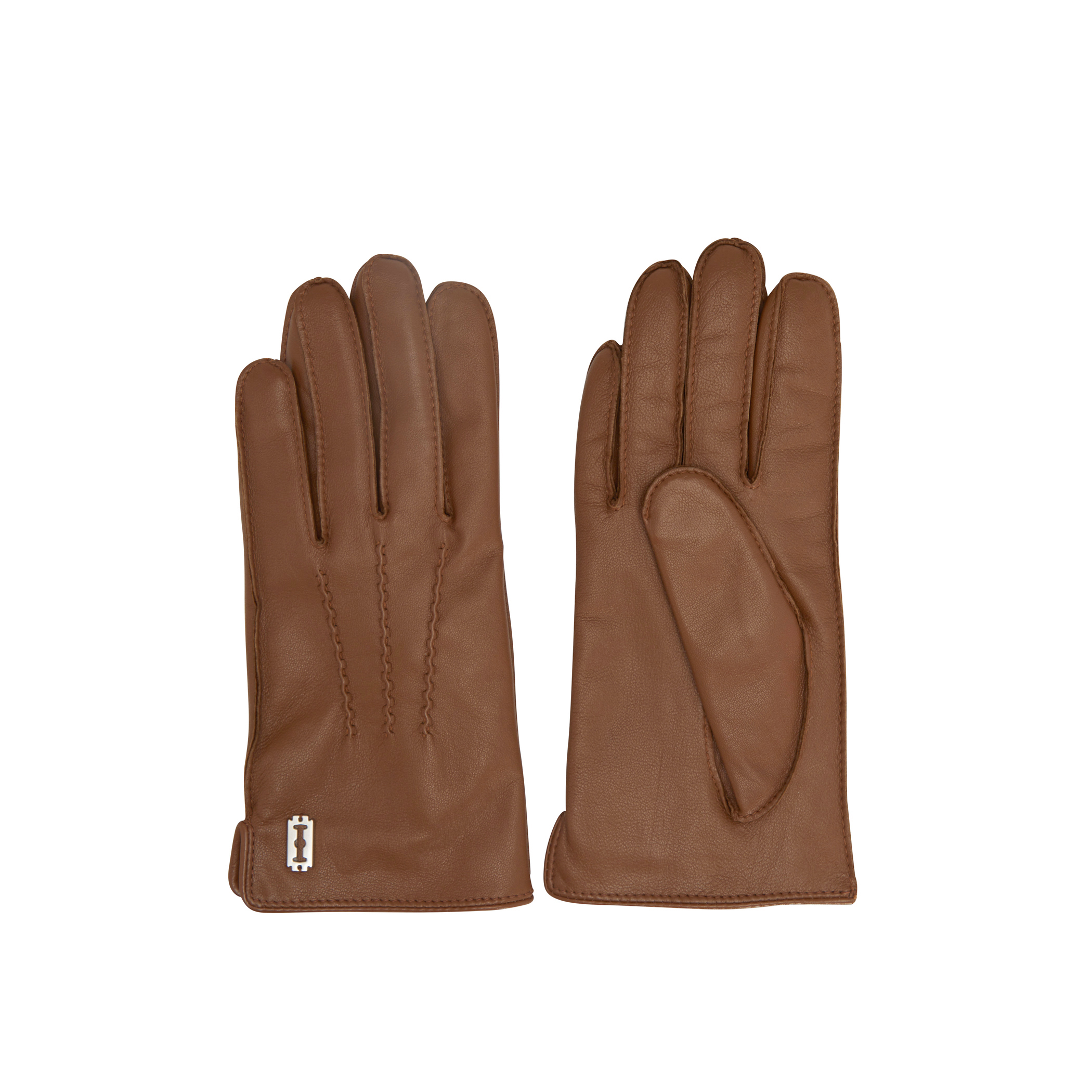 Toque Outstitch Leather Gloves (토크 아웃스티치 레더 장갑) Brown